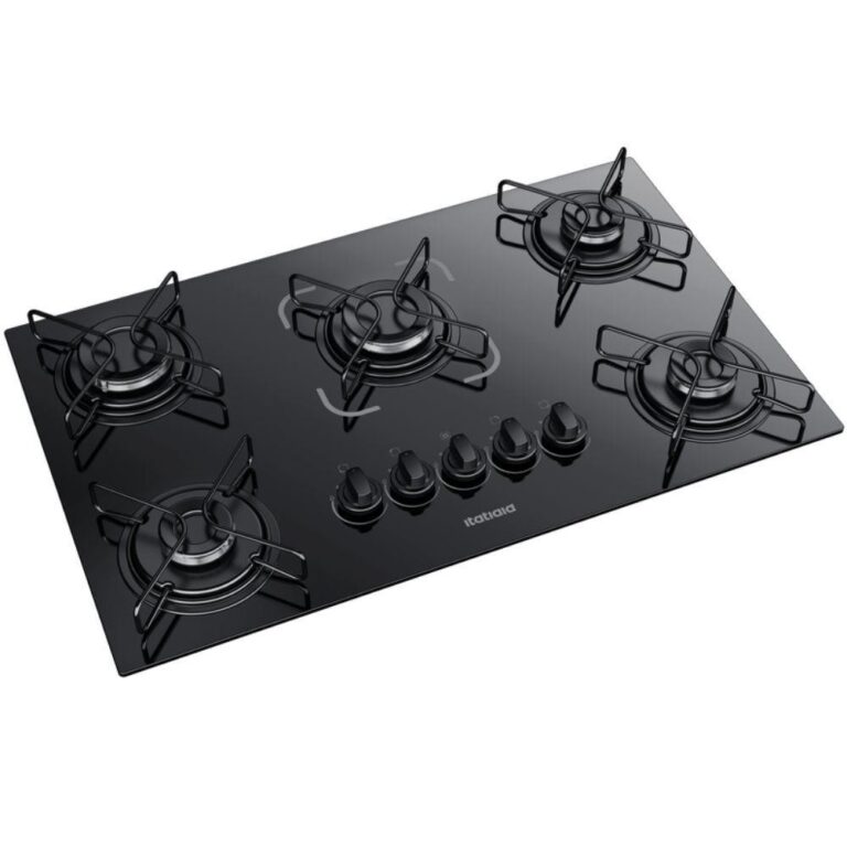 Cooktop Itatiaia Essencial 5 Bocas Mesa Vidro Pret