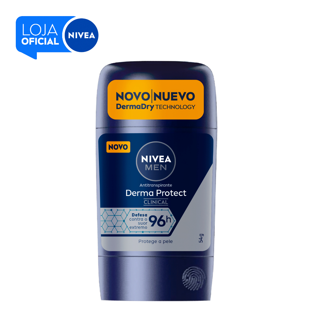 NIVEA MEN Desodorante Stick Derma Protect Clinical 54g BBB 26