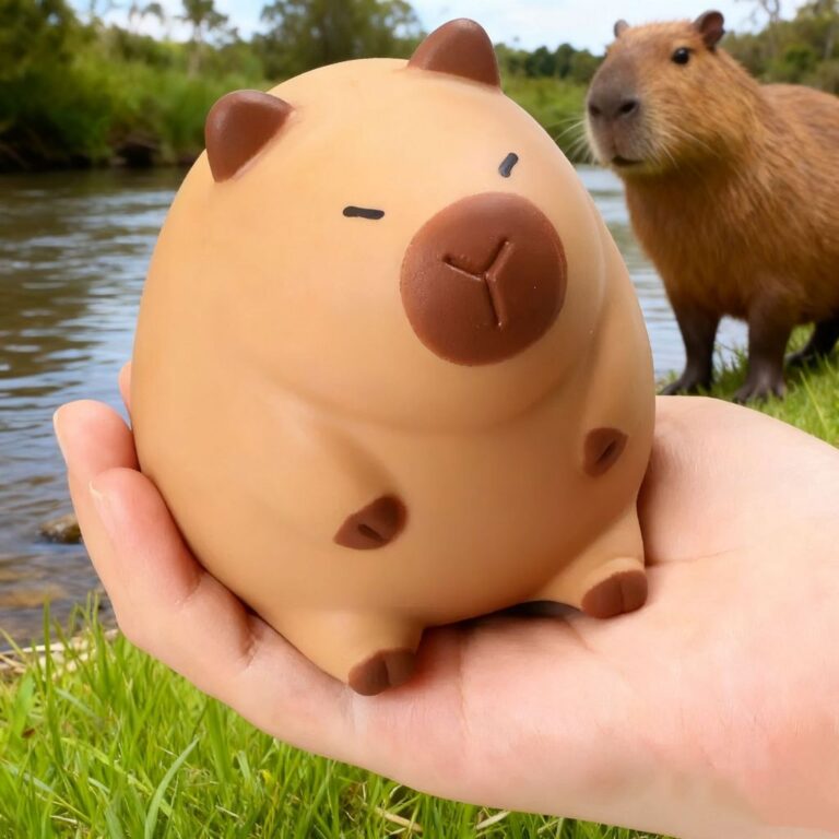 Brinquedo Capivara Fofo Squishy Antiestresse ̵