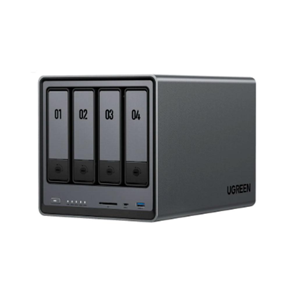 Storage Nas Ugreen Torre S/hd 4 Baias Intel Pentium Gold 8505 Lan 10gbe + 2.5gb – Dxp4800 Plus