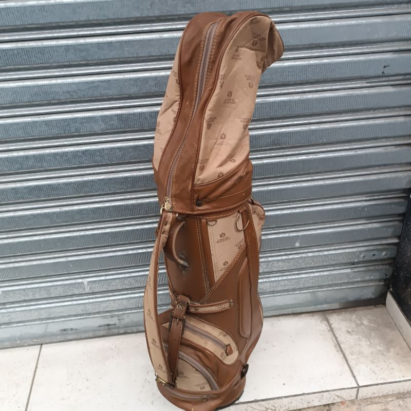 Bolsa De Golfe Antiga em couro Grand Monarch (usado)