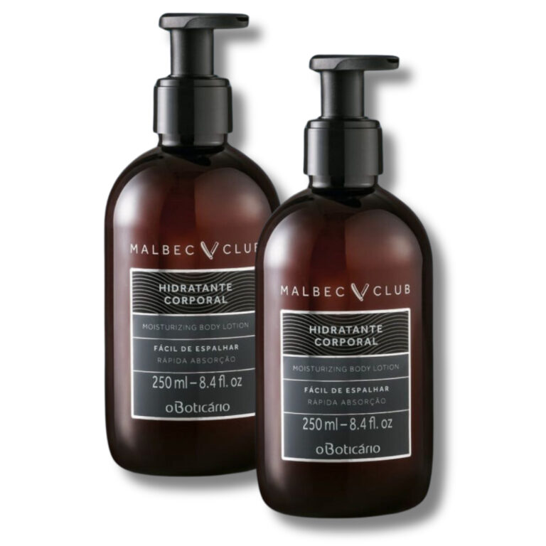 Kit 2 Cremes Hidratante Malbec – 200ml cada