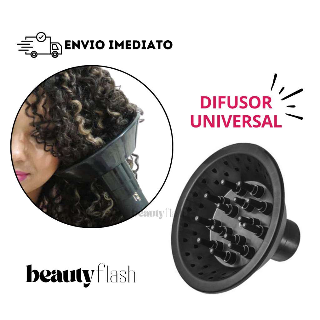 Difusor Cachos Universal Para Secador Taiff Vários Modelos