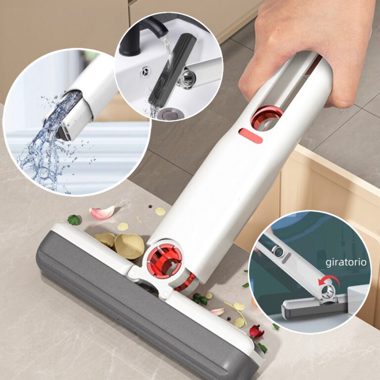 Rodinho De Pia Cozinha Rodo Mini Mop Magico Limpa 