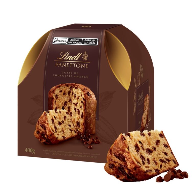 Panettone Lindt Gotas de Chocolate 400g