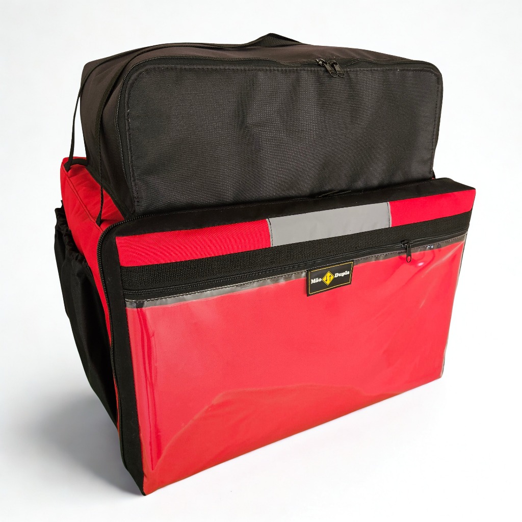 Bag de entrega delivery mochila motoboy 60 litros pizza aplicativo lanches