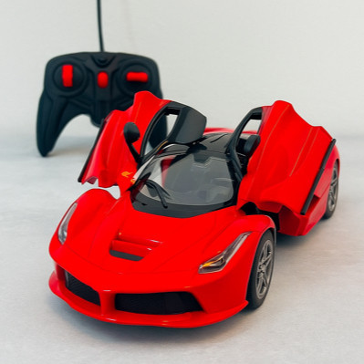 Carro de Controle Remoto Esportivo Luz Abre Portas