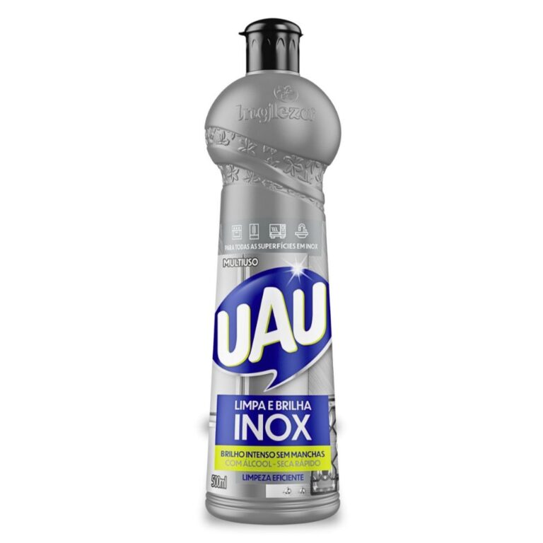 Multiuso Uau Limpa E Brilha Inox 500ml