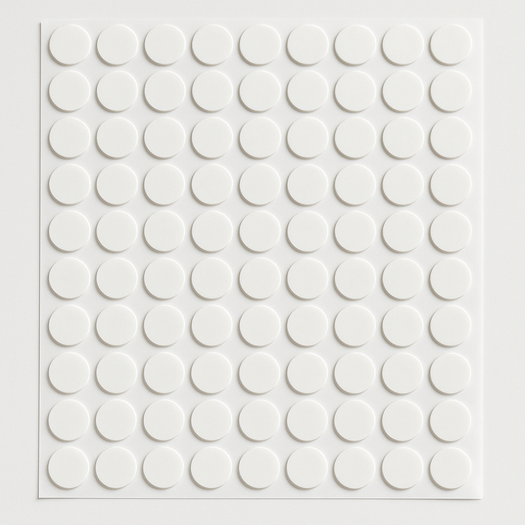 desivo Fixador de Pavio 1cm para Velas 100 Unidades Dupla Face Fixação Segura Velas Artesanais