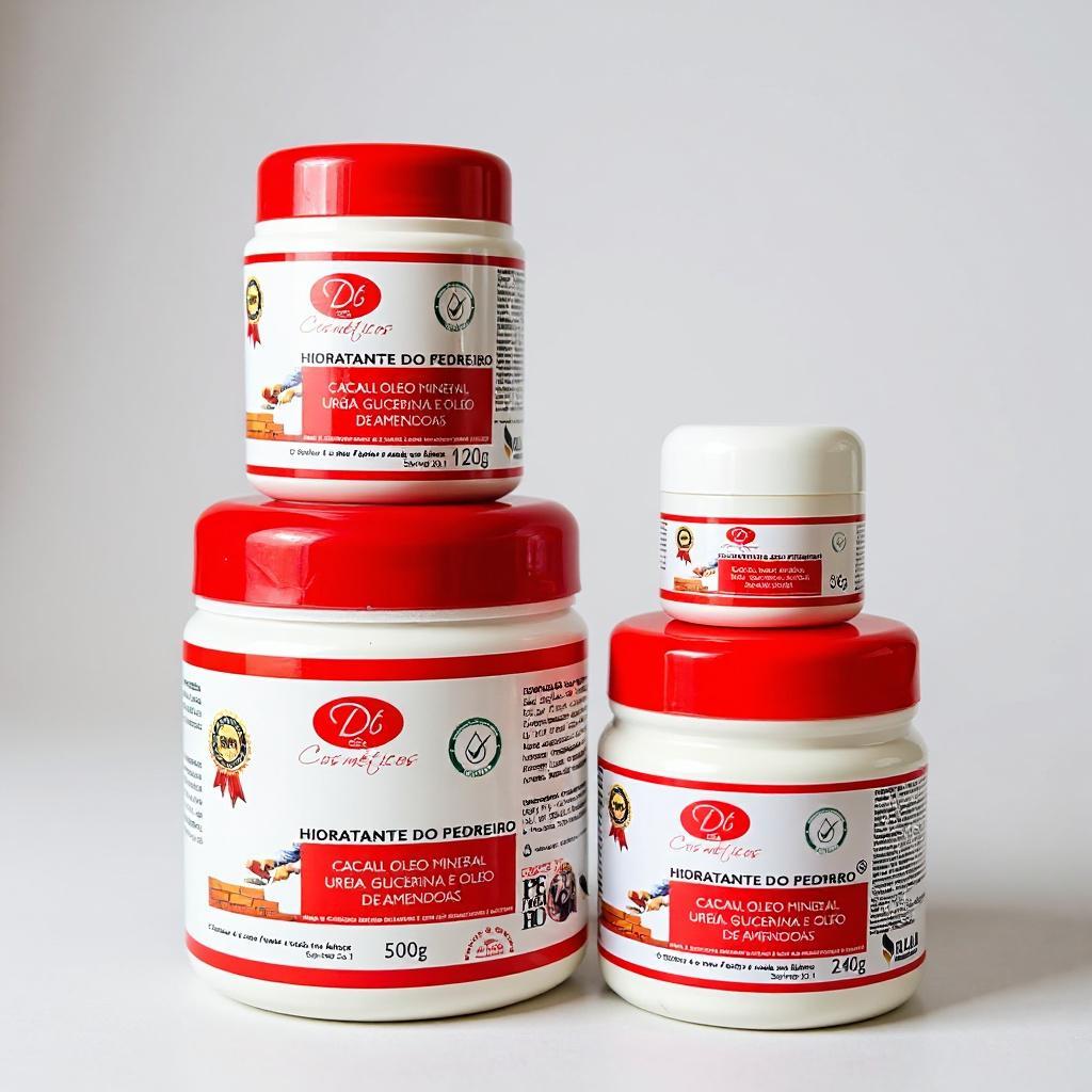 Creme de Ureia do Pedreiro – Hidratante para Pés Ressecados e Rachados – VÁRIOS TAMANHOS