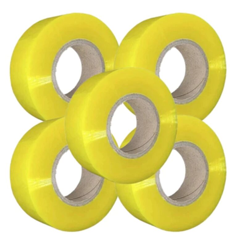 Kit 2 Fita Adesiva Transparente 500m  Lacrar Caixa