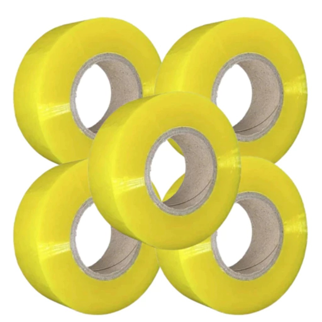 Kit 2 Fita Adesiva Transparente 500m  Lacrar Caixa  e Embalar Importada