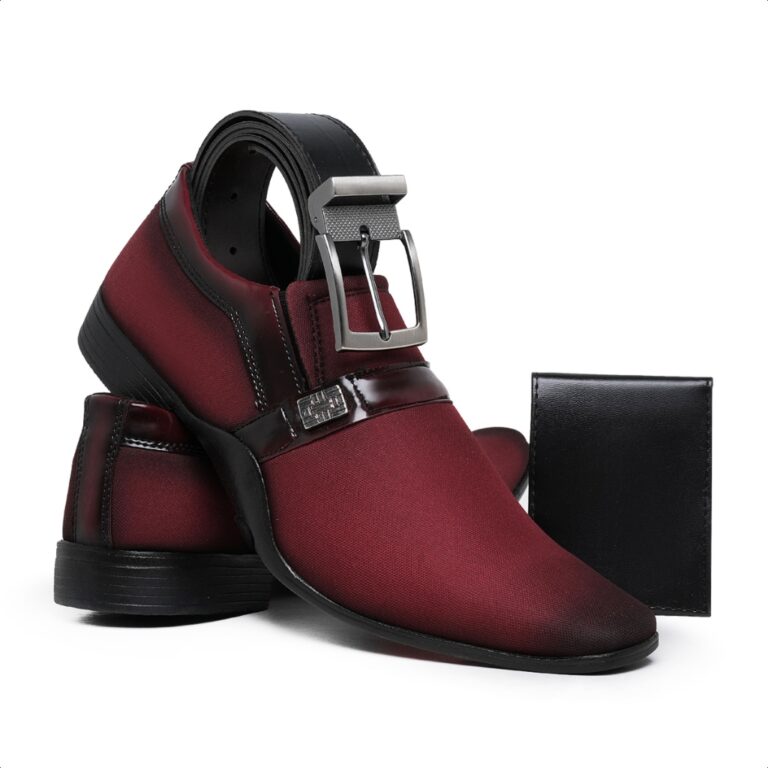 Sapato Social Masculino Calce Fácil Antiderrapant