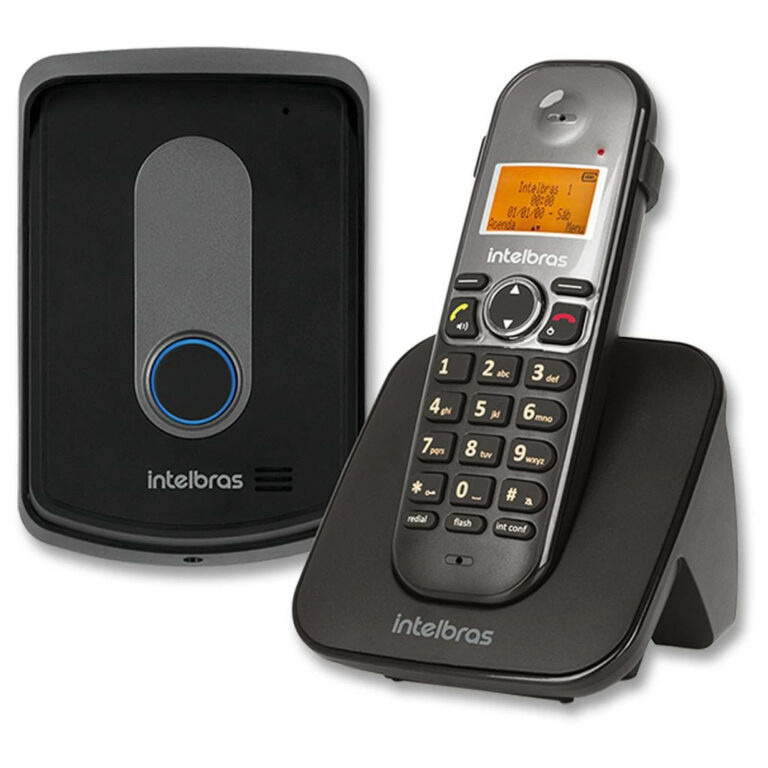 Porteiro Eletrônico Interfone Telefone Sem Fio In