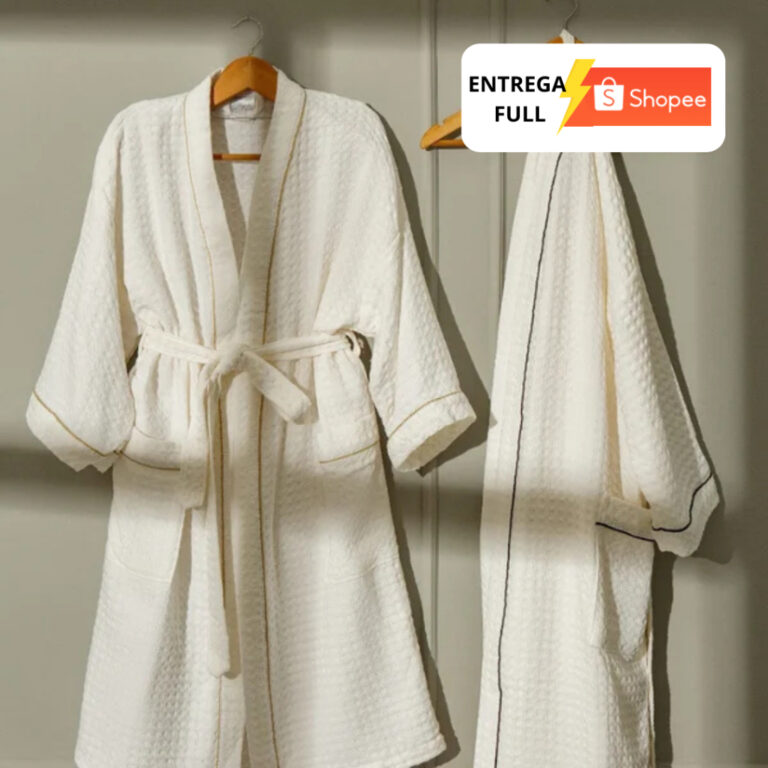 Roupão de Hotel Luxuoso 5 Estrelas Premium Spa 10