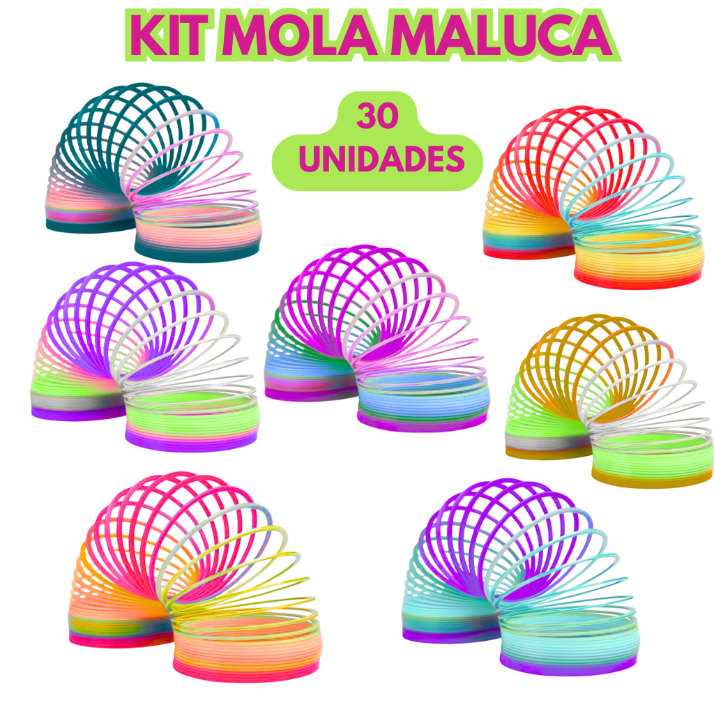 Mola Maluca Colorida – Kit Molas Brinquedo Infantil Lembrancinha Festa Aniversario – PREÇO ATACADO