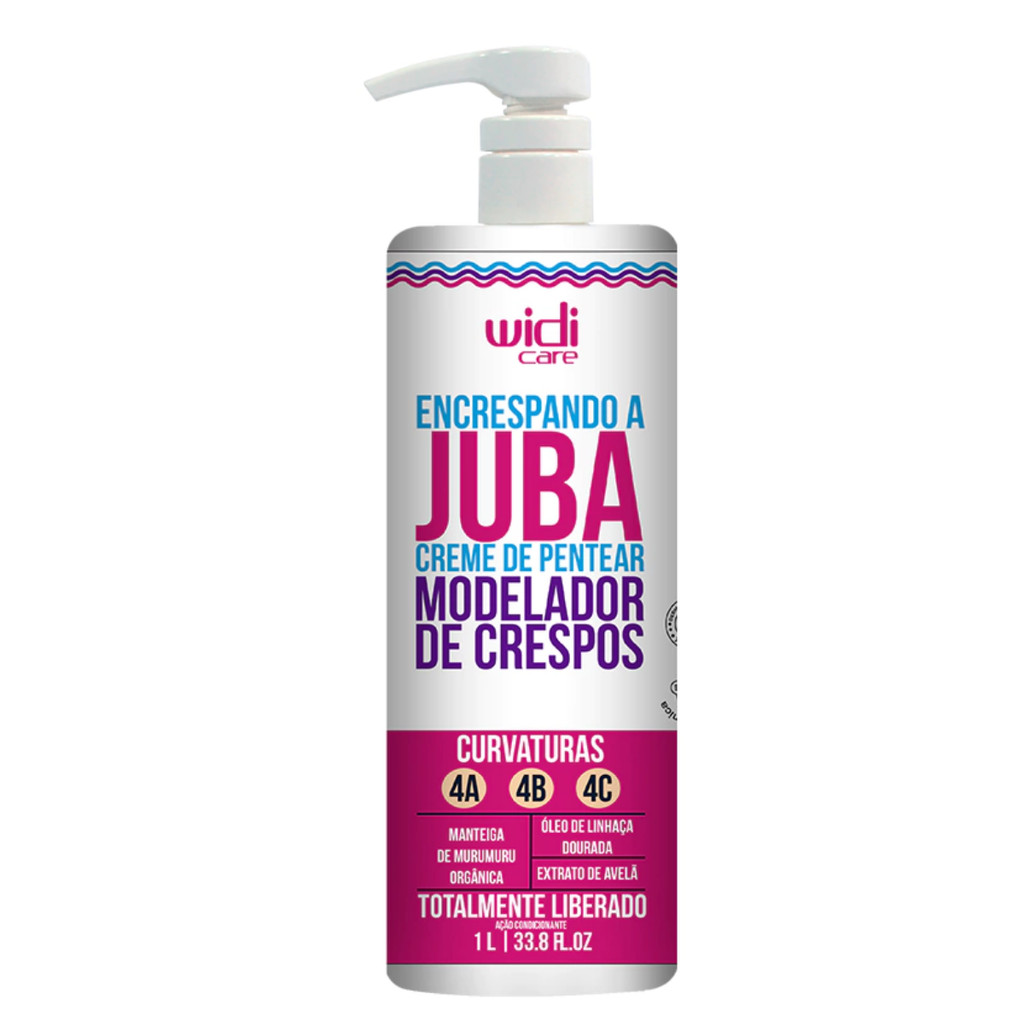Encrespando A Juba Creme De Pentear Condicionante  Widi Care  1l