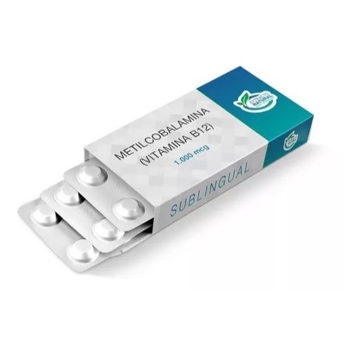 Vitamina B12 Metilcobalamina 1.000mcg Sublingual
