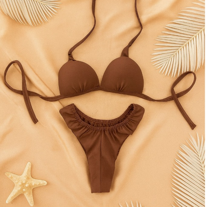 Biquini Feminino com Bojo Asa delta Praia piscina 