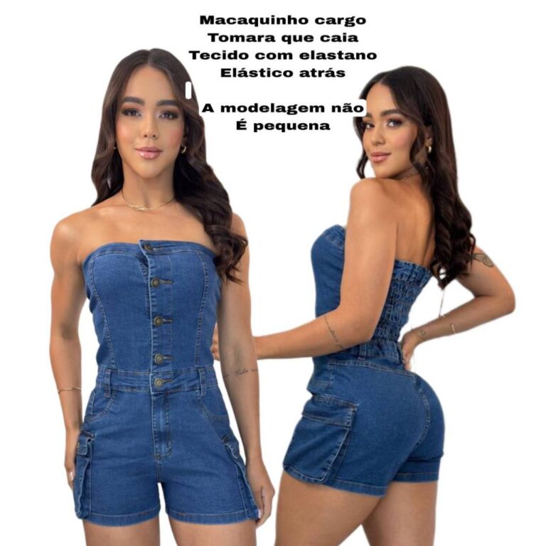 MACACAO CARGO TOMARA QUE CAIA  COM ELASTANO.