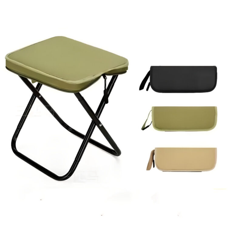 Banqueta Banco Banquinho Cadeira Dobrável Para Ca