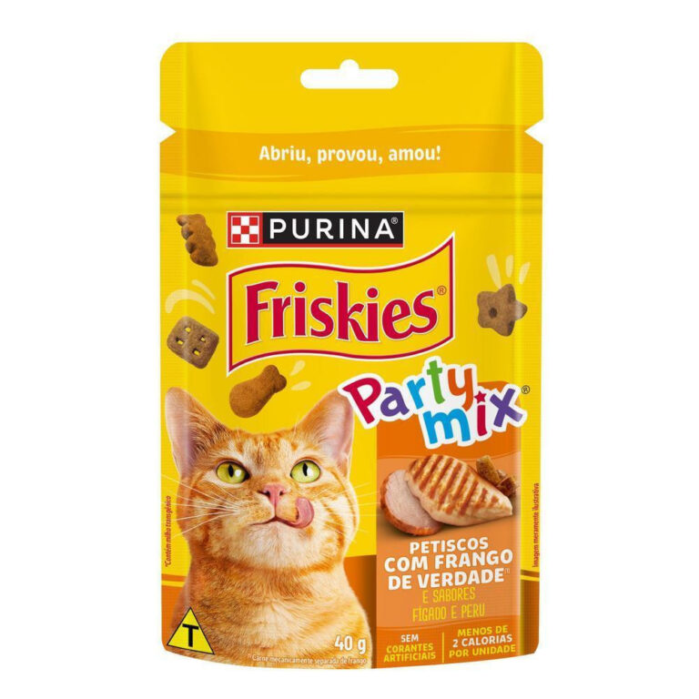Purina Party Mix Petiscos Para Gatos Frango 40G Fr