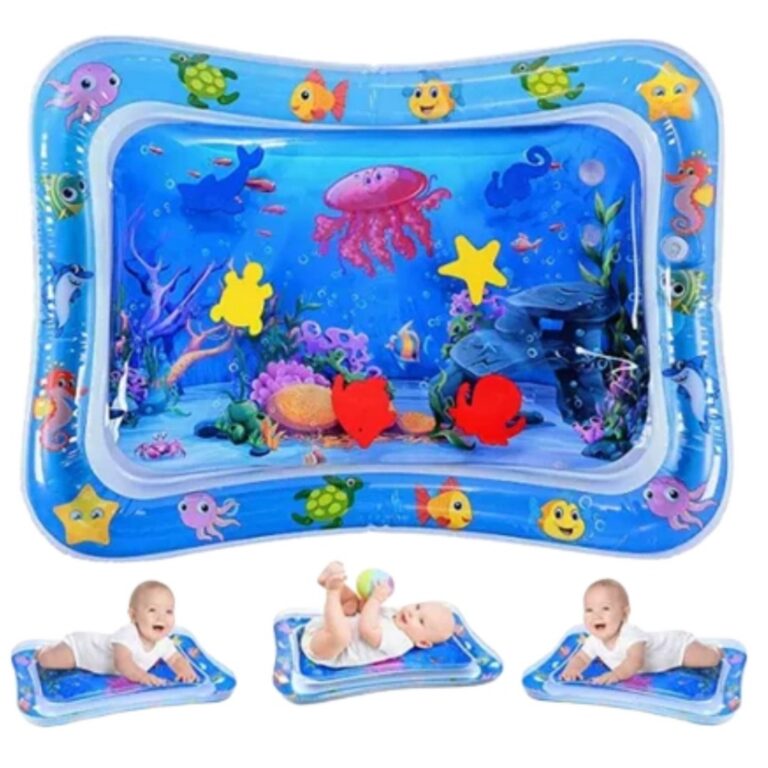 Tapete Infantil Interativo Bebê Inflável Água &