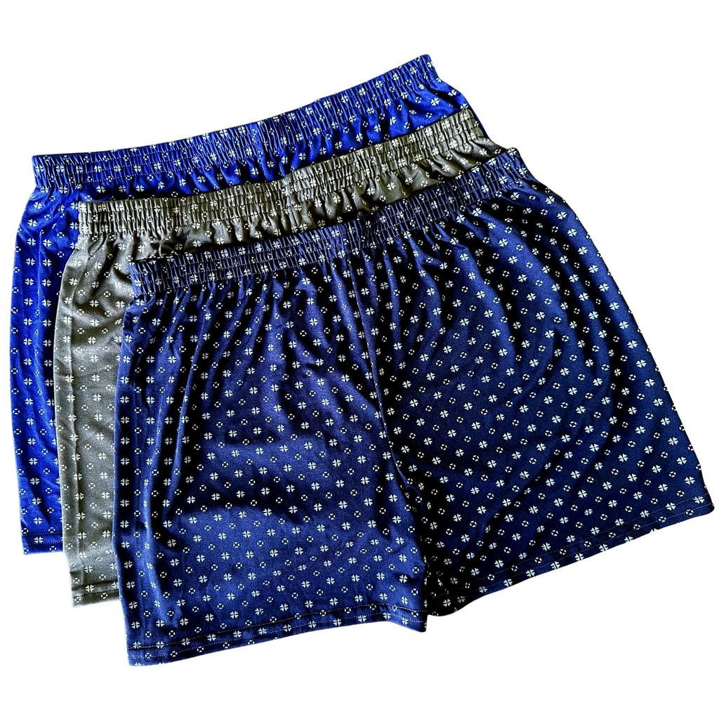Kit Samba Canção Pijama Estampado Masculino Short Dormir