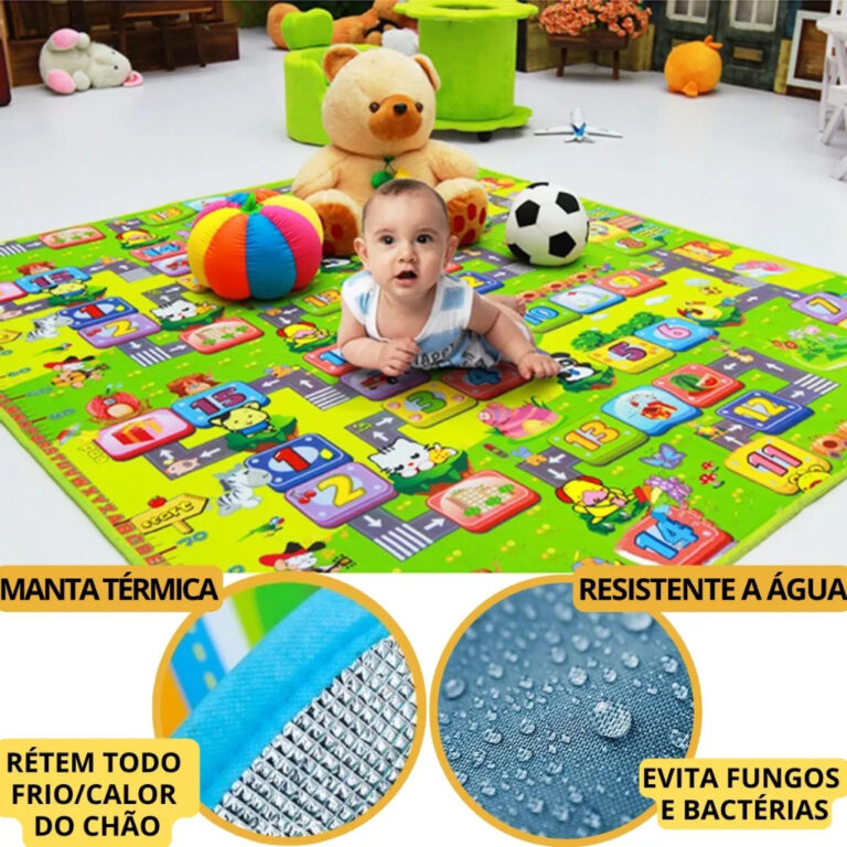 Tapete de Atividades Bebê Infantil Térmico 0.90 