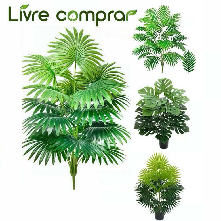 Grande planta de palmeira de noz de bétele simula