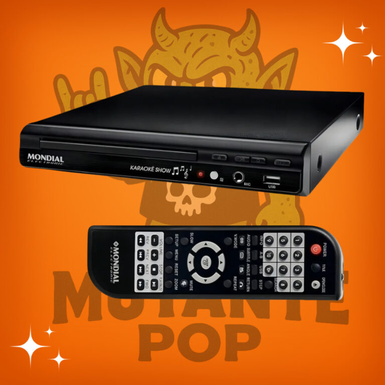 DVD Player Mondial D 20 com Função Karaokê e US