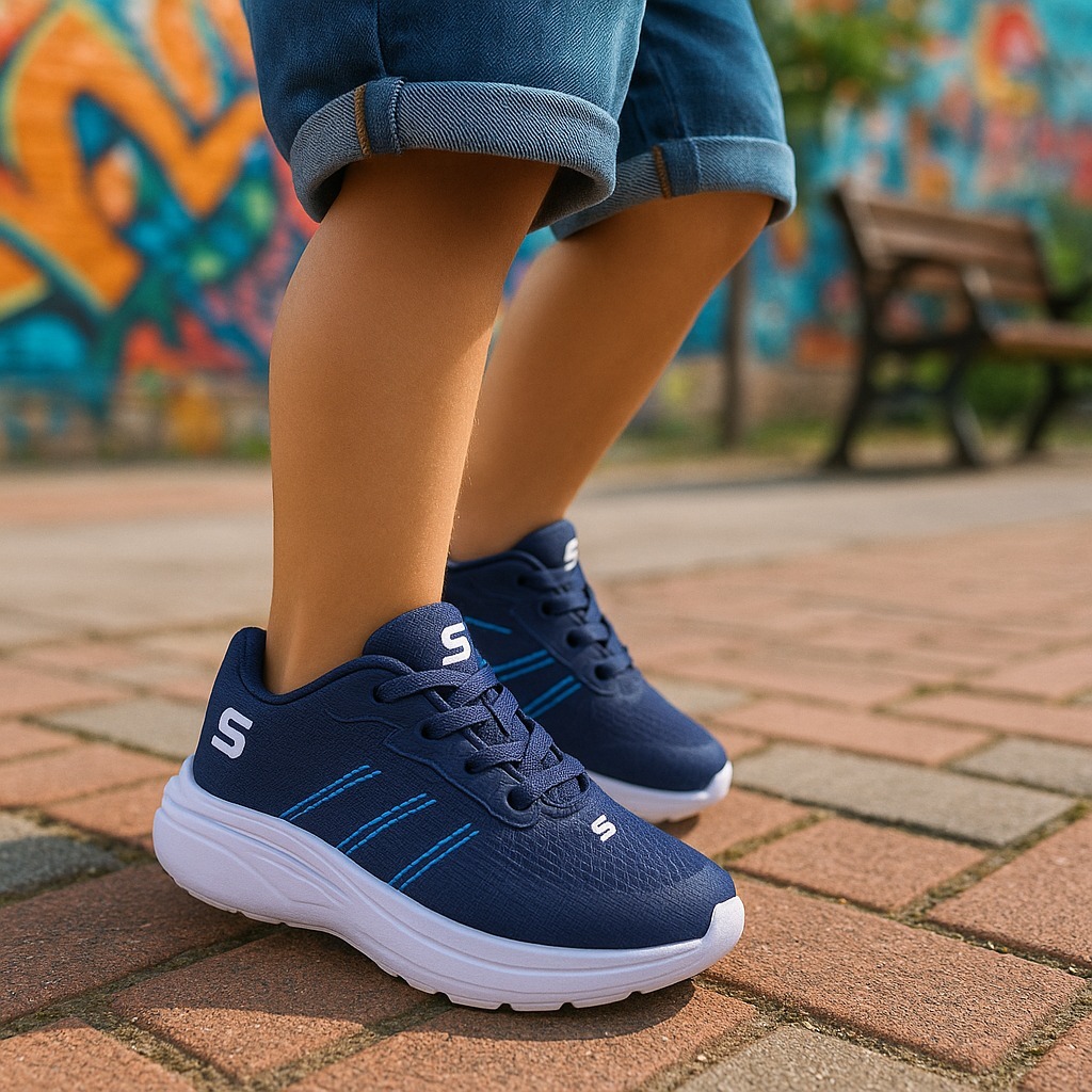 Tênis Infantil Confortável Menino Menina Escolar Leve e Casual Promoção Dia a Dia