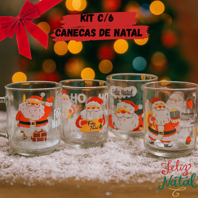 Kit Caneca e Lata de Pascoa Presente Jogo de Chá 
