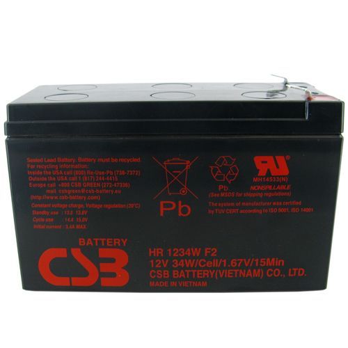 Bateria Selada 12v-9ah CSB HR-1234W-F2 Nobreak / A