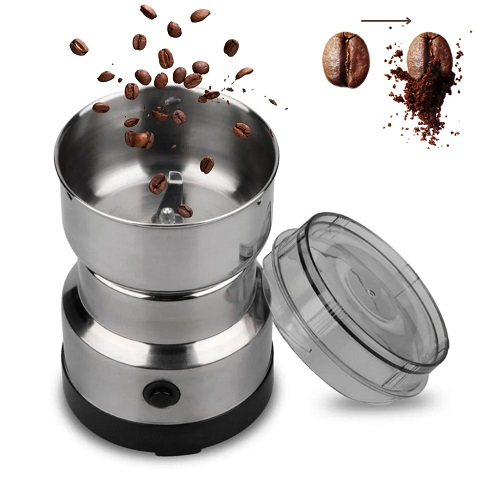 Moedor De Café Grãos Sementes Elétrico Automát
