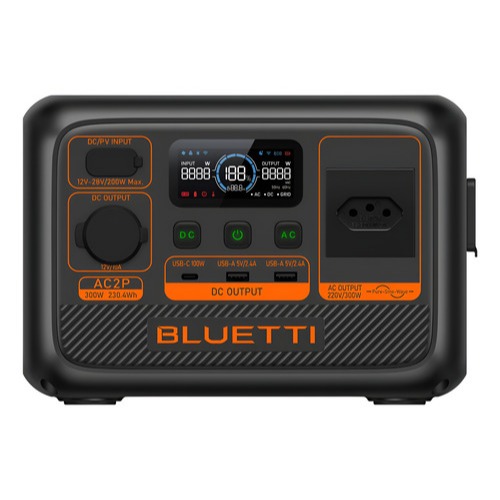 Estação de Energia Portátil Bluetti AC2P 230Wh 