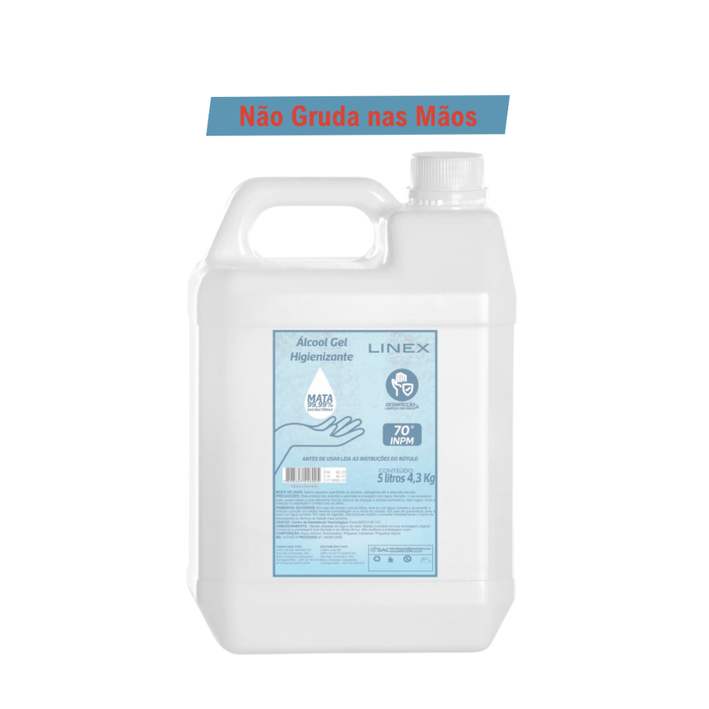Álcool Gel 70 5L