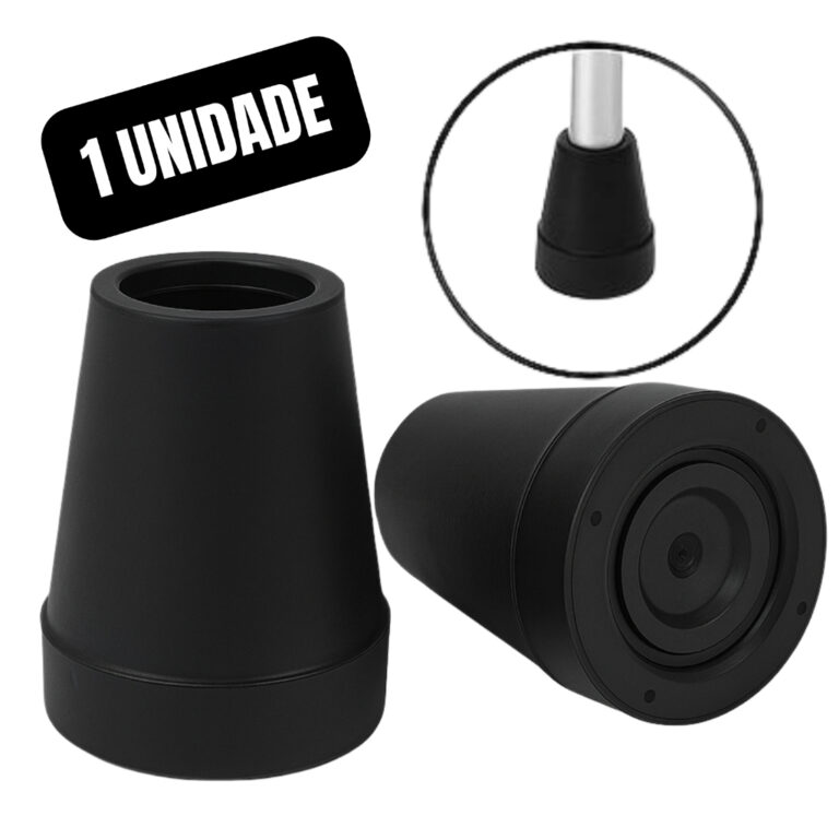 Ponteira Pé De Borracha 7/8 (2,2 cm) ou 3/4 (1,9c
