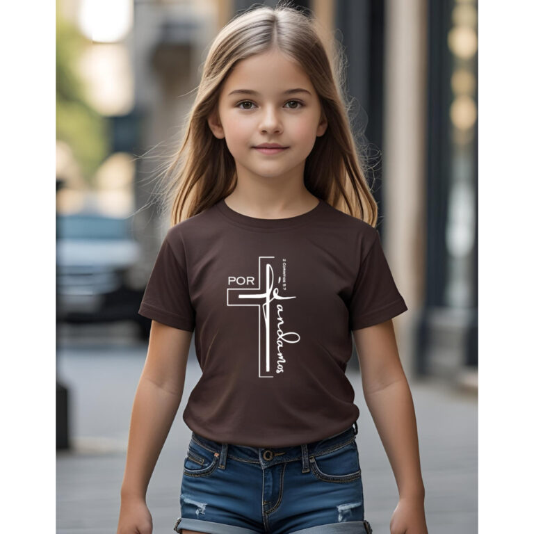 Camiseta Premium Infantil  Blusa T-Shirt Evangelic