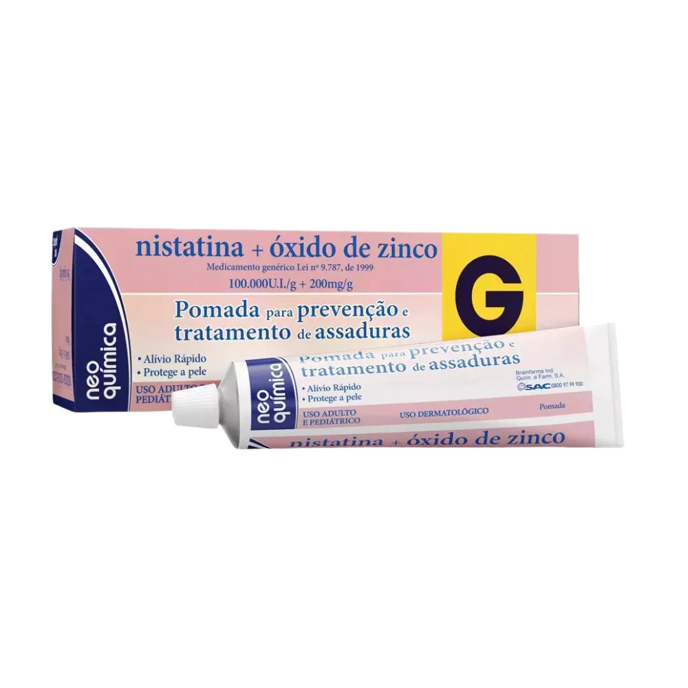 Pomada Protetora para a Pele 60g Neo Química  Cuidado Diário e Hidratação
