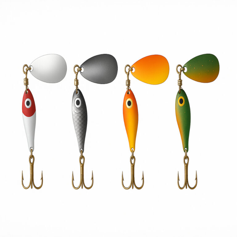 ISCA ARTIFICIAL SPINNER RED FOX 7gr/9gr/12gr/15gr/