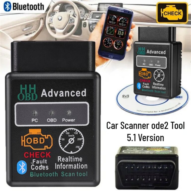 Leitor De Código Bluetooth V5.1/Detector De Falha