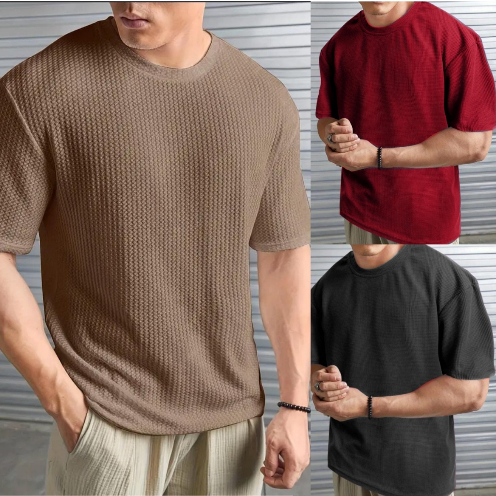 Kit 3 Camiseta Oversized Masculina