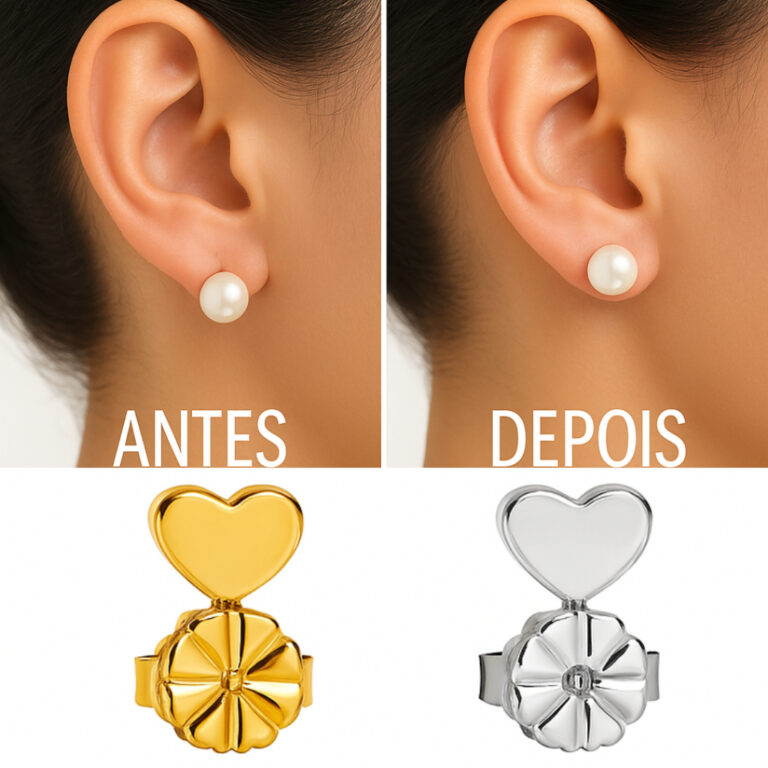 Kit Unidades Tarraxa Mágica Sustentação Brincos