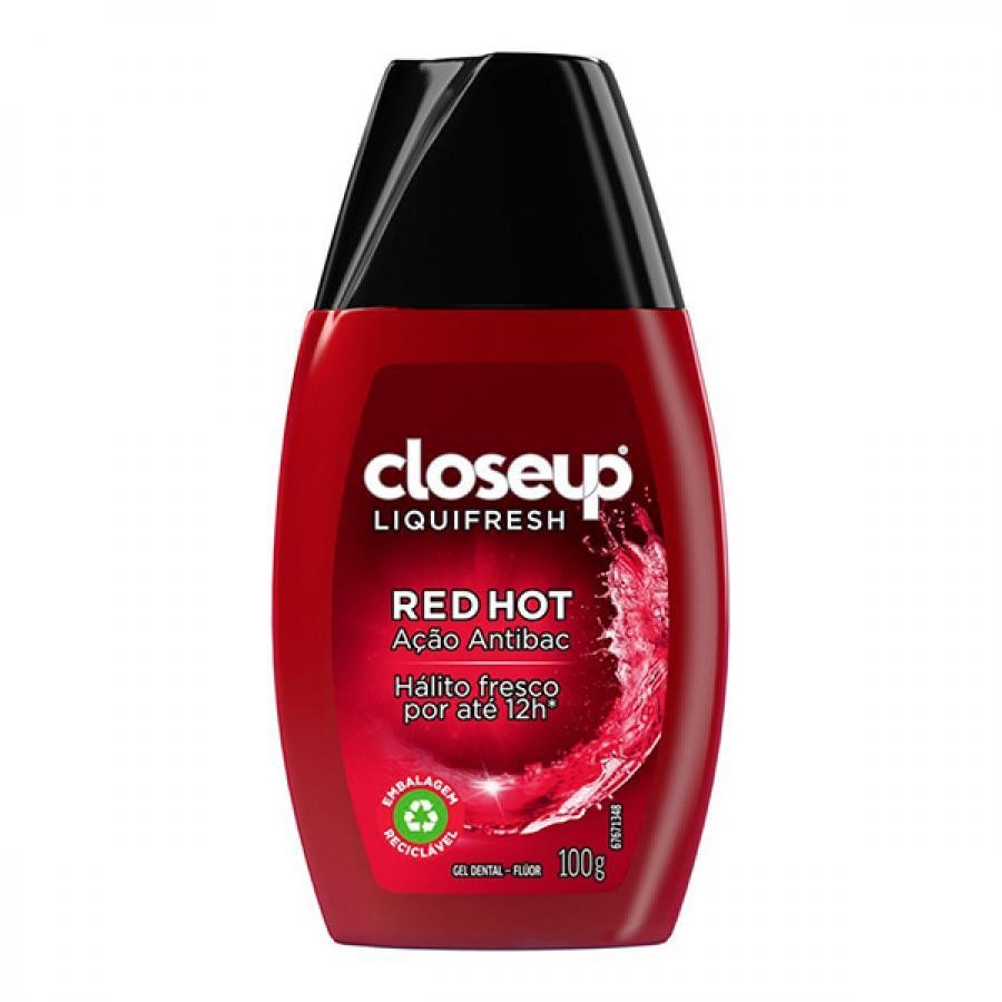 Gel Dental Close Up Red Hot 100g