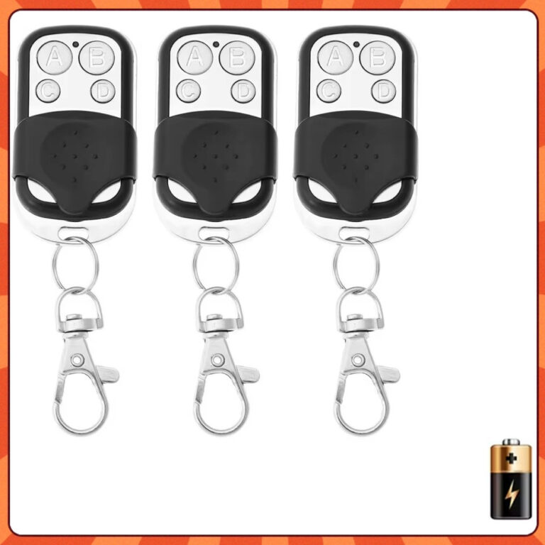 Kit 3 Controles Remoto Compatível 433Mhz Portão 