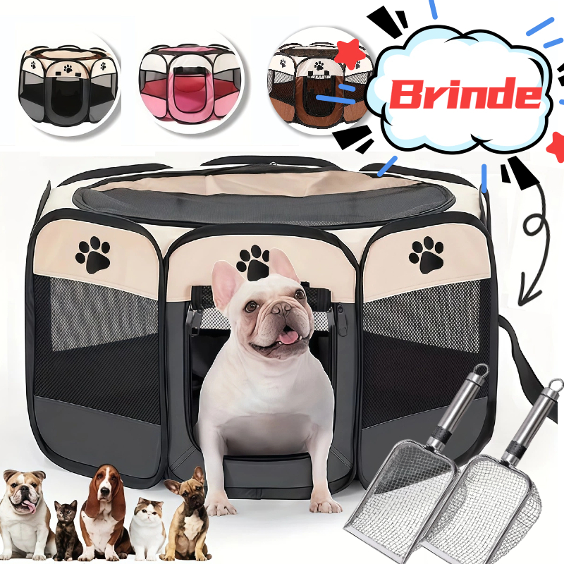 Casinha Para Pets Gatos Grande Dobrável Portátil 5 Cores