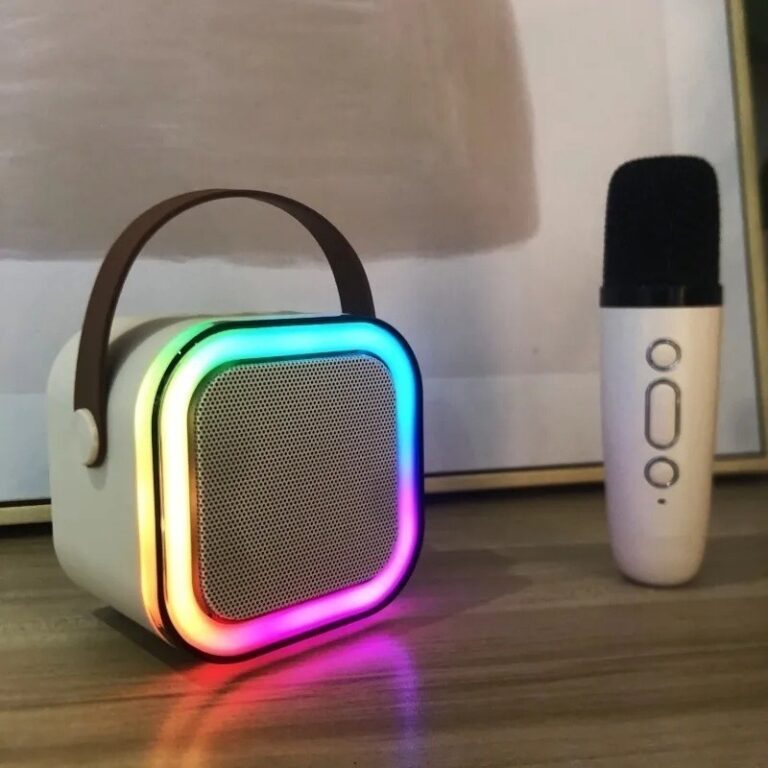 Alto-falante Bluetooth Karaoke com Microfone, Luze
