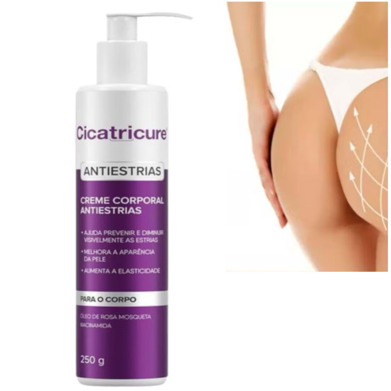 kit Cicatricure Creme para estrias 250ml