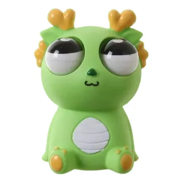 Brinquedo Dragão Antiestresse Olhos Saltando Dive